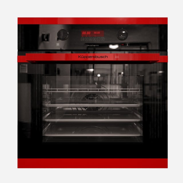 kuppersbusch eeb 6260 jxr oven 3D-Modell .c4d .max .obj .3ds .fbx .stl .blend 