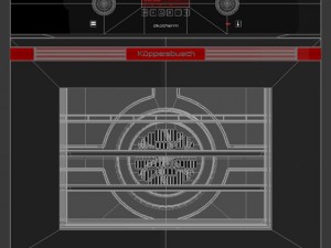 kuppersbusch eeb 6260 jxr oven 3D-Modell