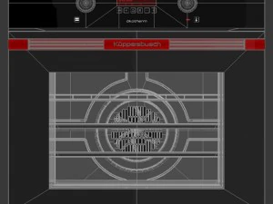kuppersbusch eeb 6260 jxr oven 3D Model