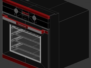 kuppersbusch eeb 6260 jxr oven 3D-Modell