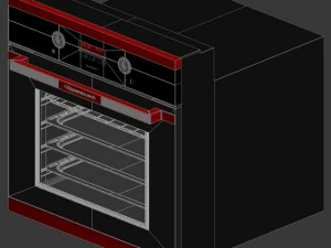 kuppersbusch eeb 6260 jxr oven 3D Model