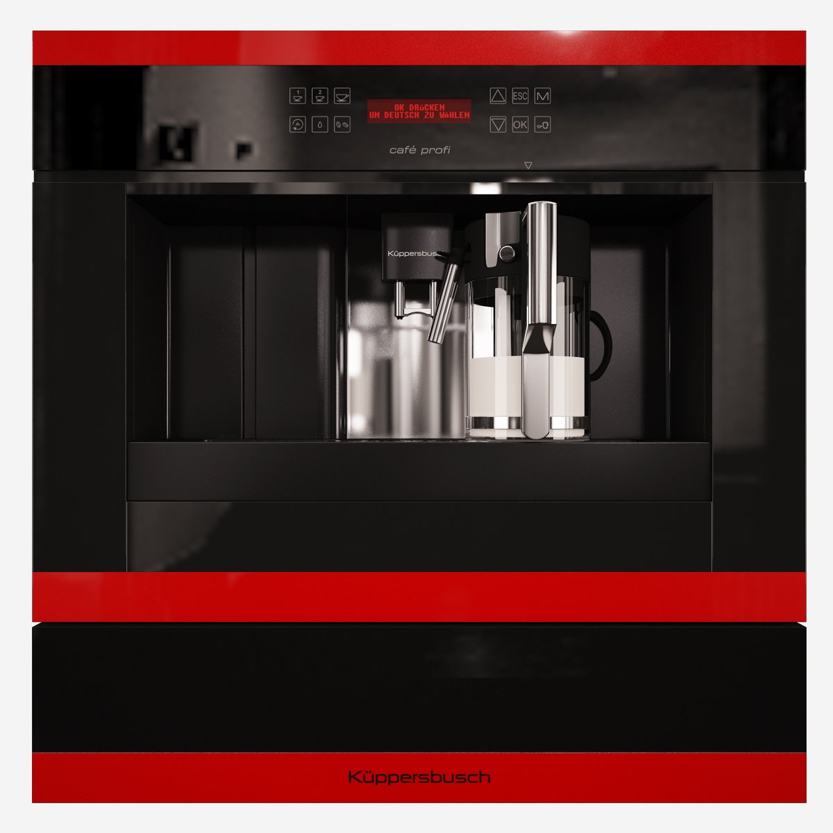Kuppersbusch EKV 6500 JR Coffee Machine 3D Model in Cookware Tools 3DExport