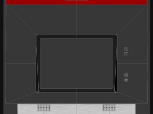 kuppersbusch kd7610 kitchen hood hot chili edition 3D Модель