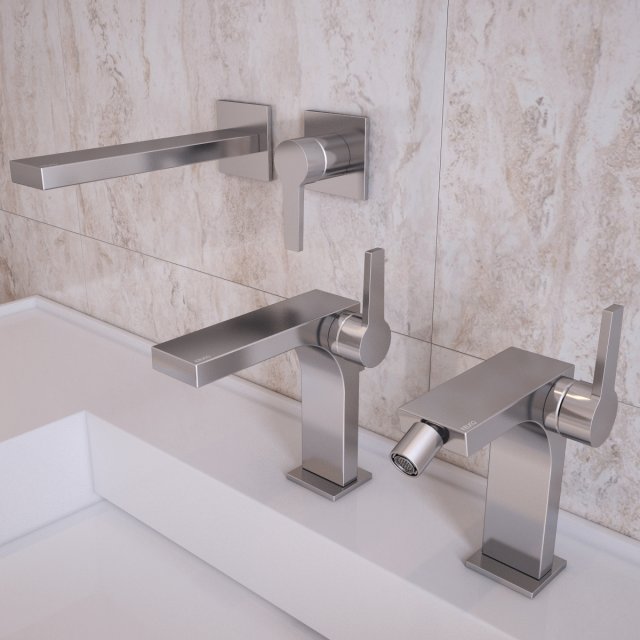washbasin faucet kueco edition 11 Modello 3D .c4d .max .obj .3ds .fbx .stl .blend