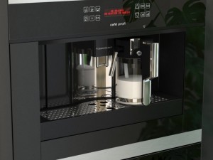 kuppersbusch ekv6500 black coffee machine 3D Model