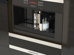 kuppersbusch ekv6500 black coffee machine 3D Model