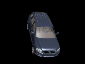 vwtouareg Model 3D