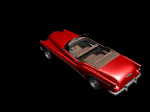 buick skylark convertible 1953 Model 3D