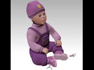toy doll Model 3D