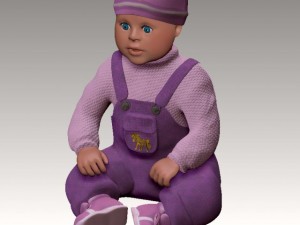 toy doll Model 3D