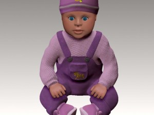 toy doll Model 3D