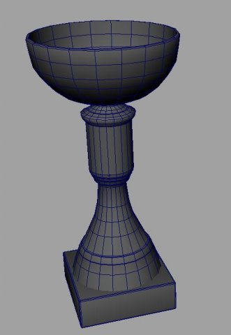 trophy 3D Model .c4d .max .obj .3ds .fbx .stl .blend 