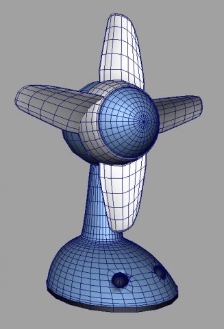 fan 3D Model .c4d .max .obj .3ds .fbx .stl .blend 