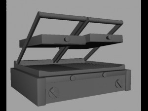 sandwich plate 3D Model