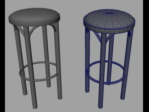 tabouret Modèle 3D