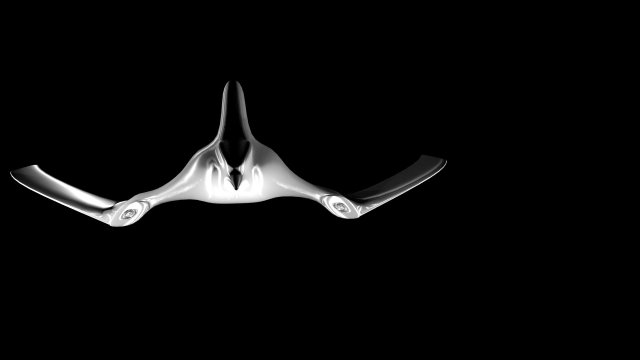 spaceship 3D Model .c4d .max .obj .3ds .fbx .stl .blend 