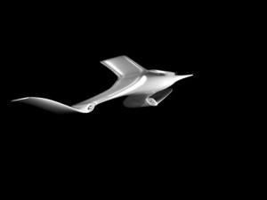 spaceship 3D Model