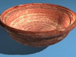 medieval bowl Modelo 3D