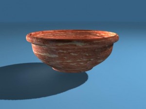 medieval bowl 3Dモデル