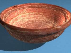 medieval bowl 3Dモデル