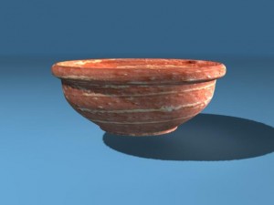 medieval bowl 3Dモデル