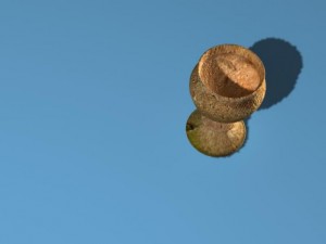 medieval clay cup 3D Model