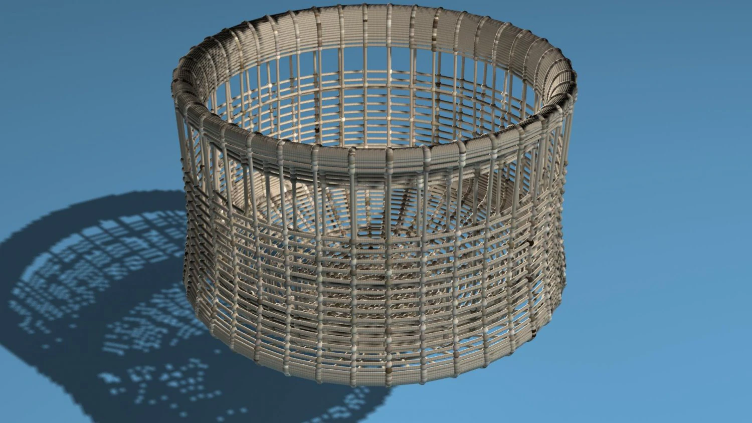 koszyk Model 3D .c4d .max .obj .3ds .fbx .stl .blend 