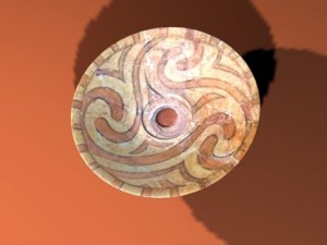 neolithic plate Modelo 3D