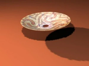 neolithic plate 3D Model