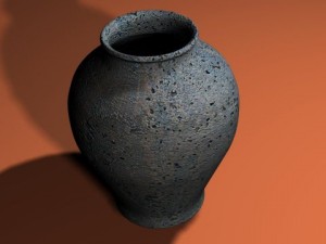 antique vase 3D मॉडल
