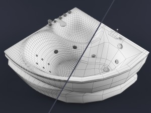 bath triton sindy Model 3D