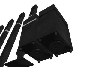 51 speakers 3D Model