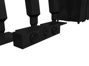 51 speakers 3D Model