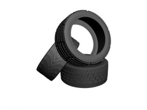 3 tyre set Model 3D