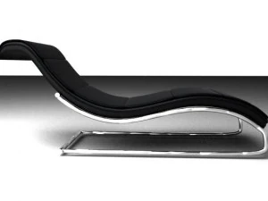 s shaped lounge chair 3D Model