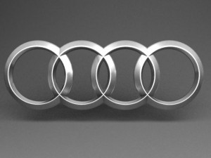 audi logo 3D 모델