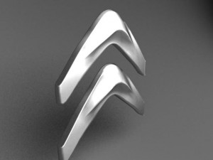 audi logo emblem Modello 3D in Parti di auto 3DExport