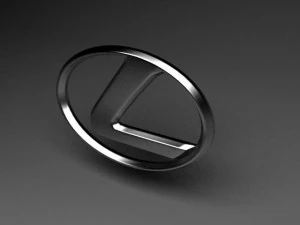 lexus logo 3D Model