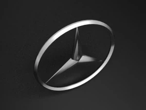 mercedes logo 3D Model