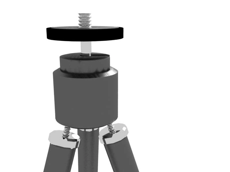 tripod medium 3D Model .c4d .max .obj .3ds .fbx .stl .blend 