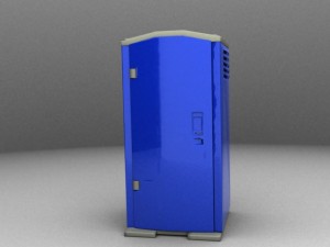portable toilet 3Dモデル
