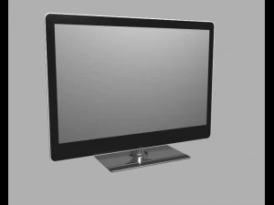 sharp quattron tv 3D Model