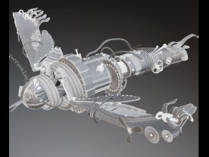 mechanical bird 3D Модель