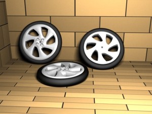 wheel 3D Model