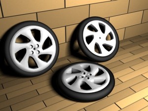 wheel 3D Model