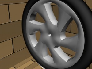 wheel 3D Model
