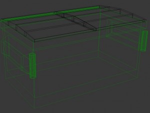 rusty dumpster 1 Modelo 3D