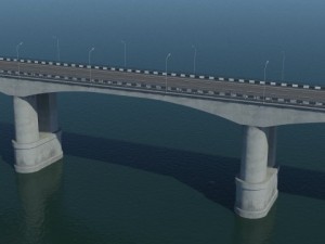 car bridge Modelo 3D