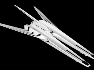 space transport ship Model 3D