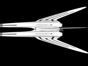 space transport ship 3D Model